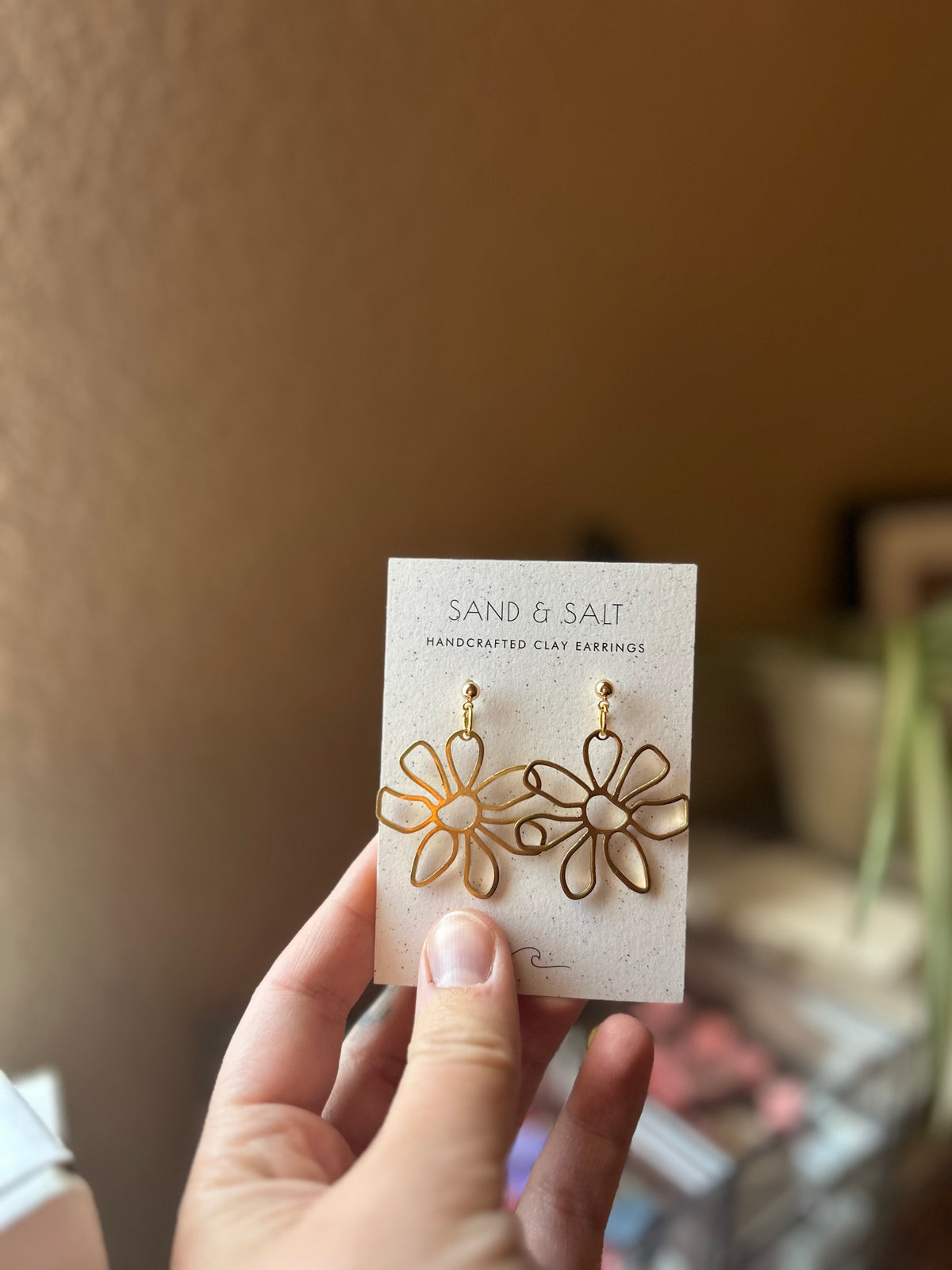 Brass flowers