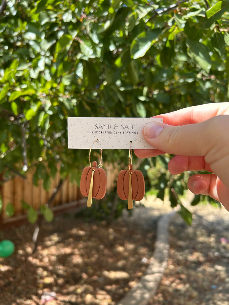 Classic pumpkin hoops