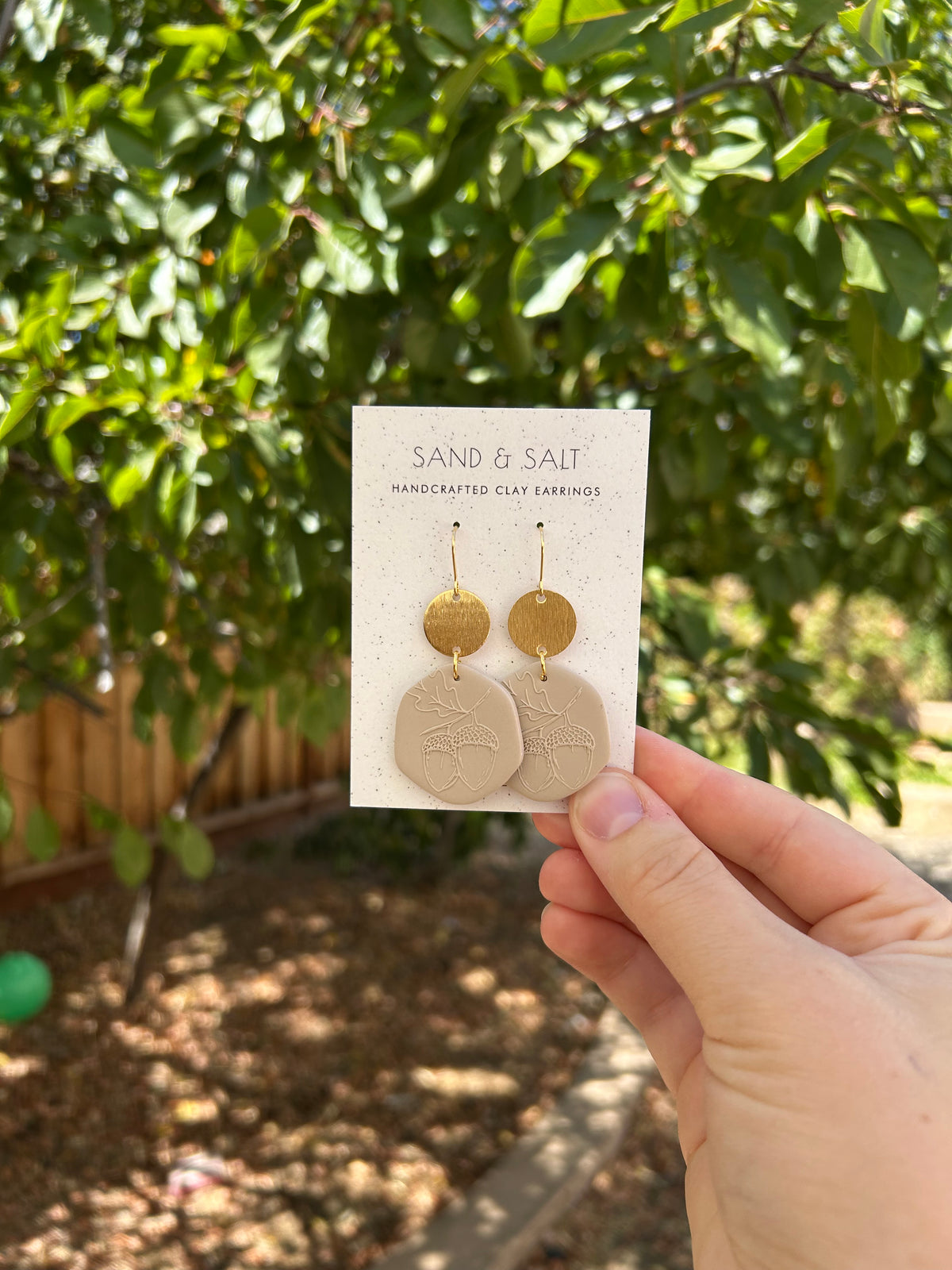 Acorn dangle