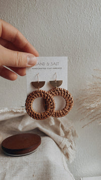 Rattan dangle
